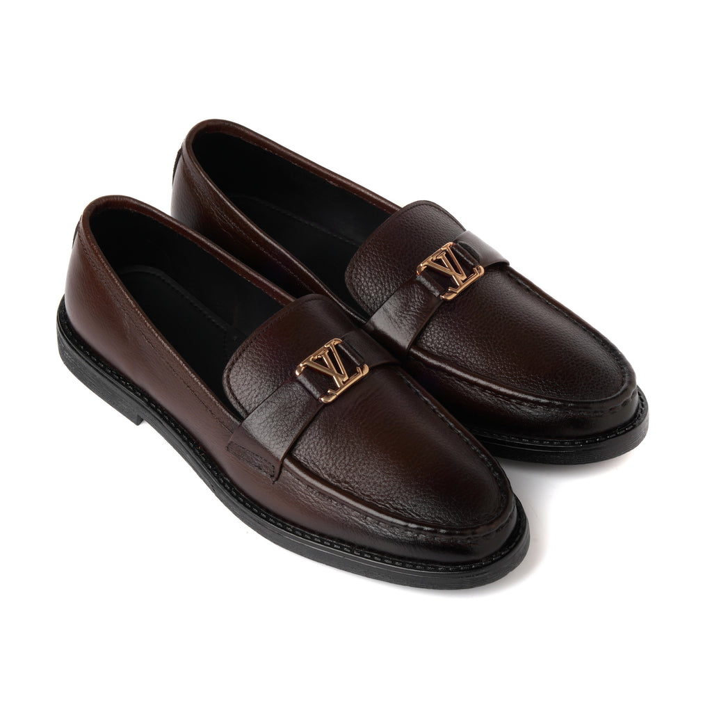 Brown Leather Loafer