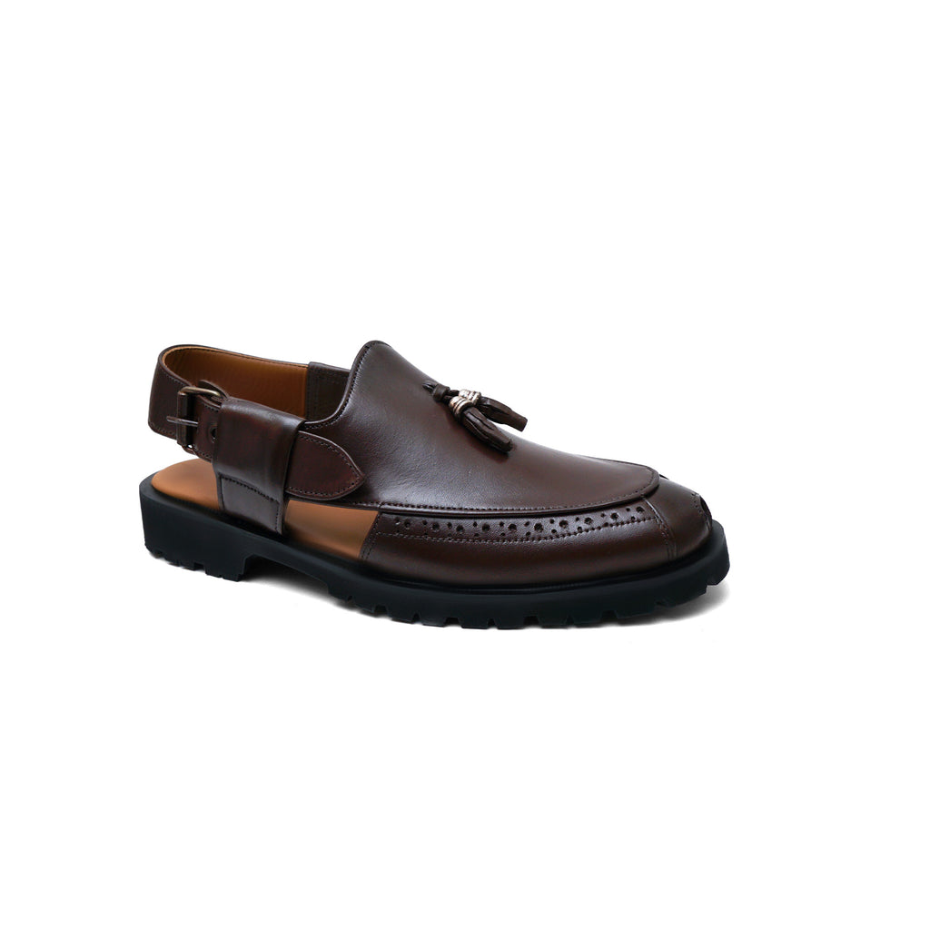 Peshawari Chappals 02-Brown
