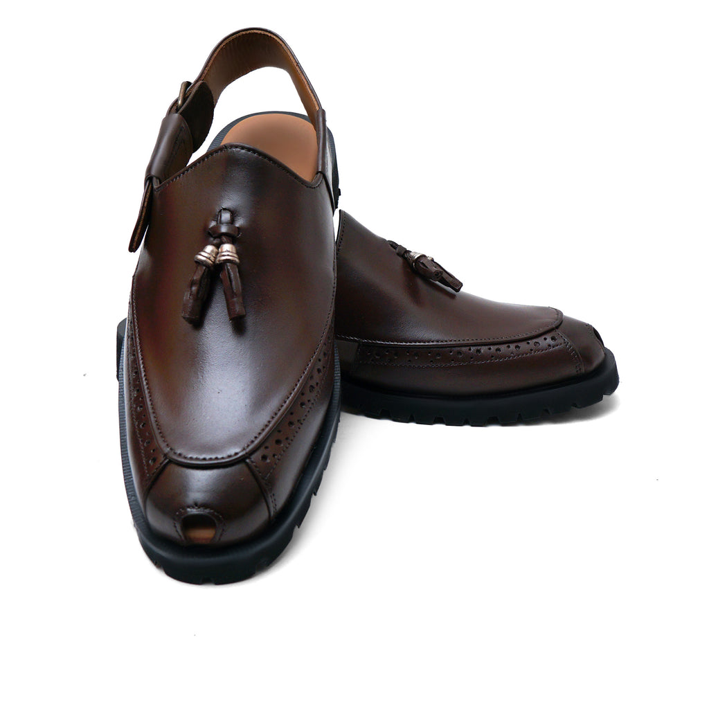 Peshawari Chappals 02-Brown