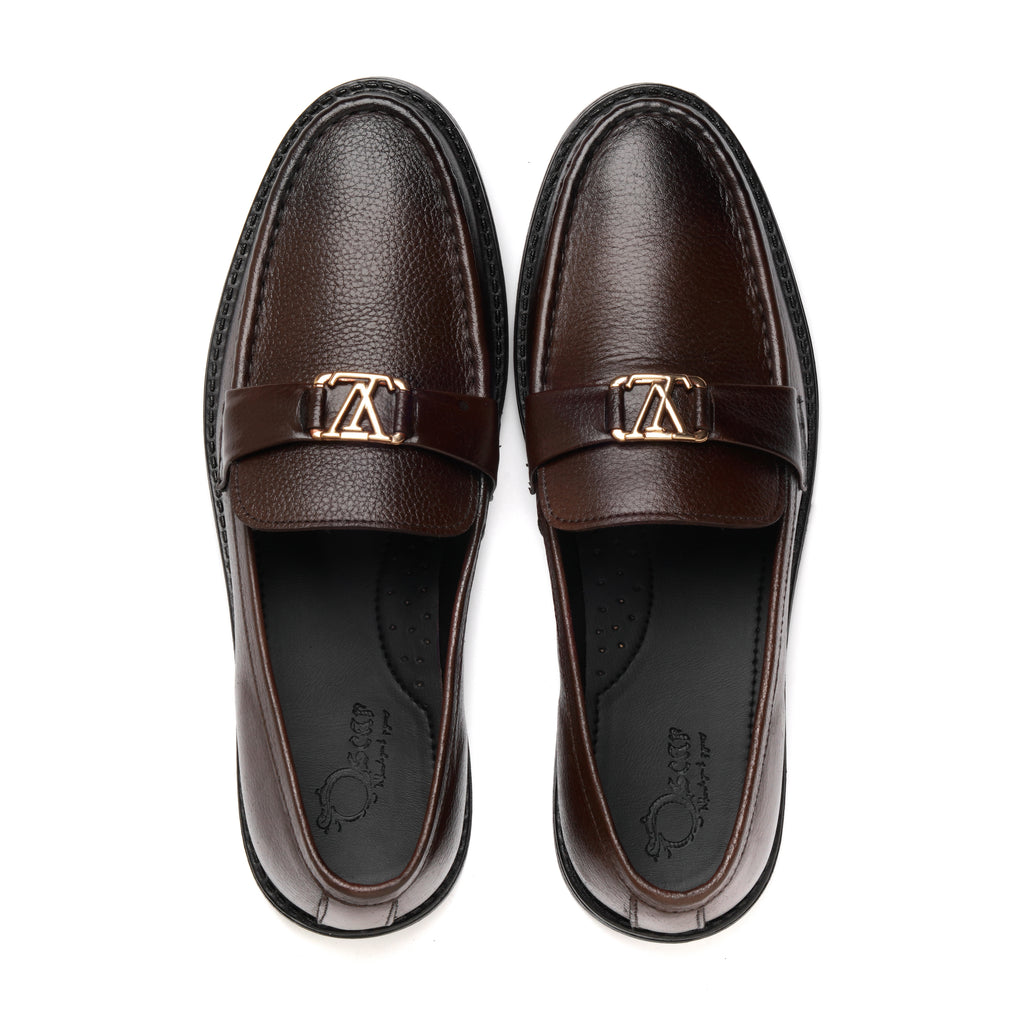 Brown Leather Loafer