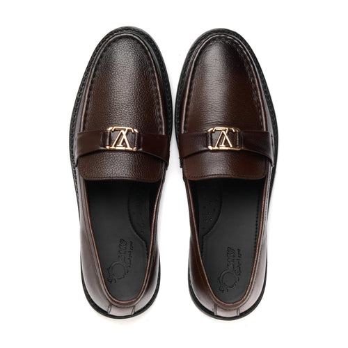Brown Leather Loafer