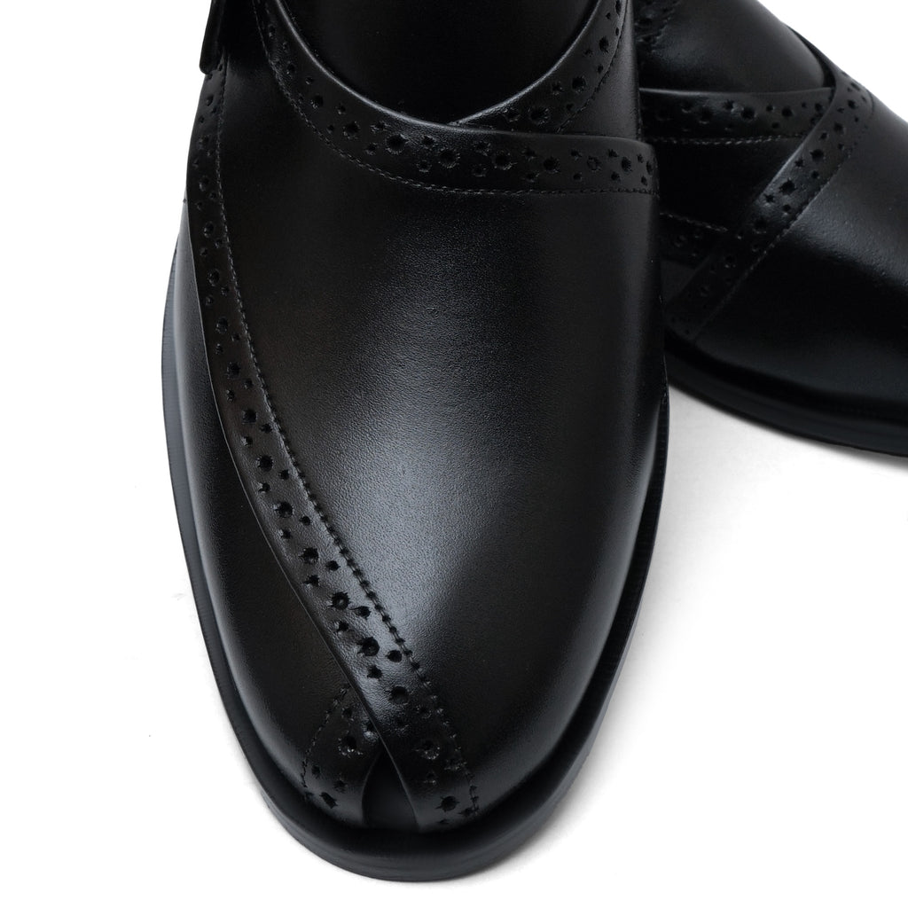 Peshawari Chappals 01-Black