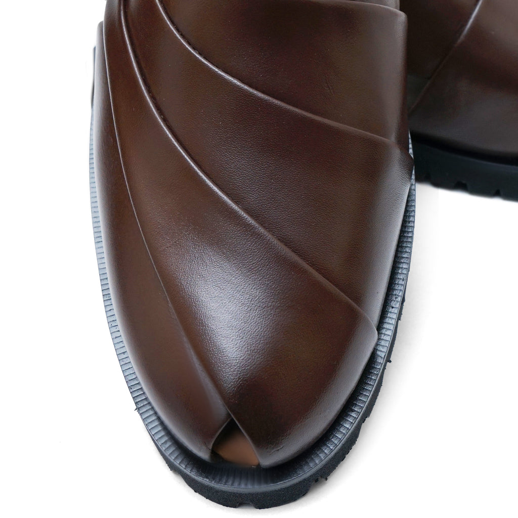 Peshawari Chappals 03-Brown