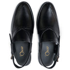 Peshawari Chappals 01-Black