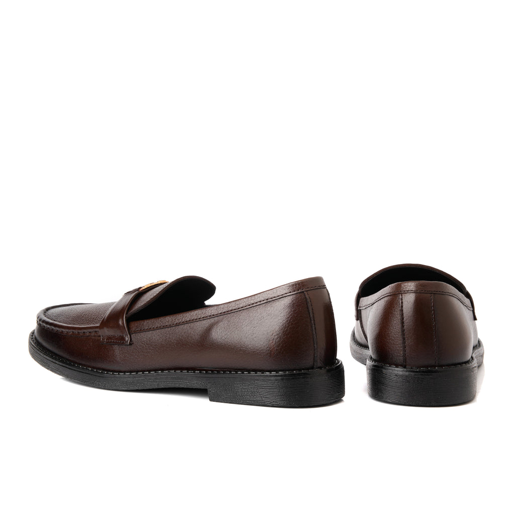 Brown Leather Loafer