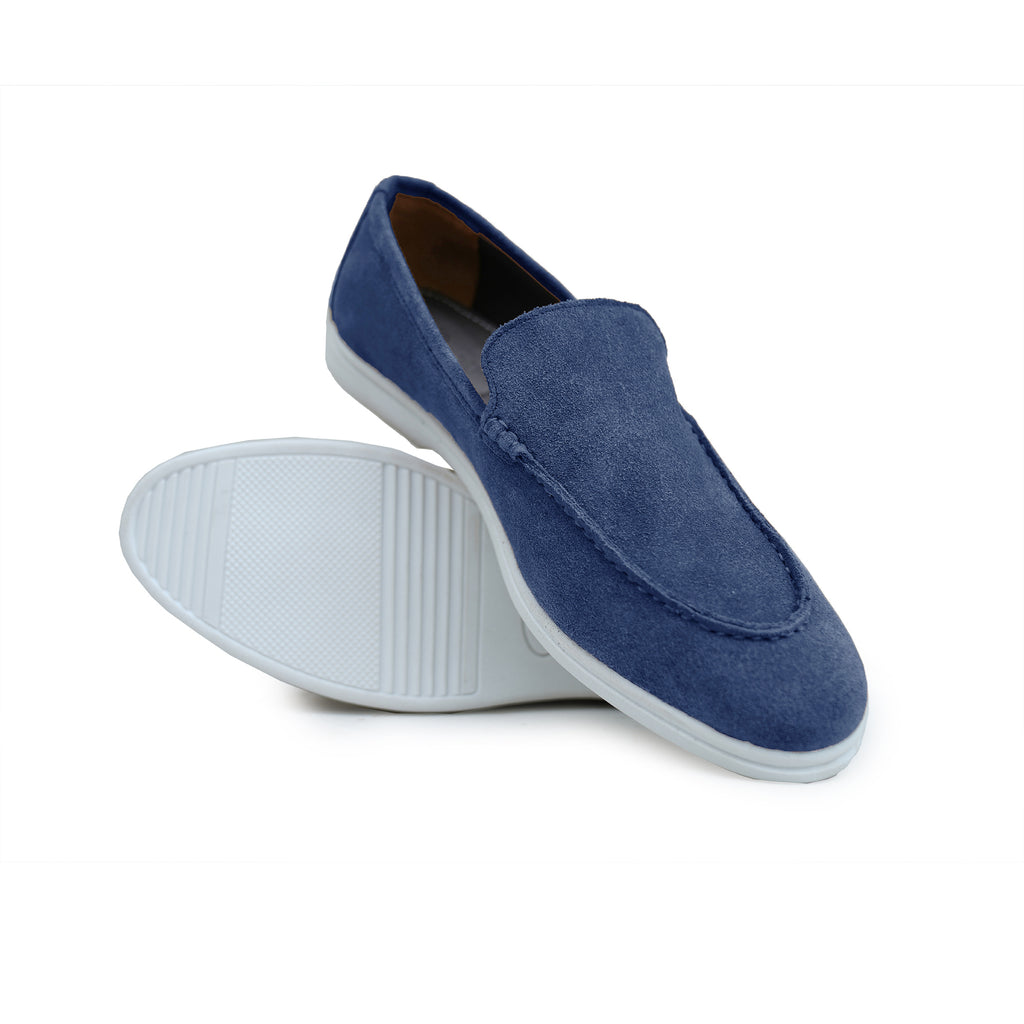 Oscar Sereno Blue Loafers