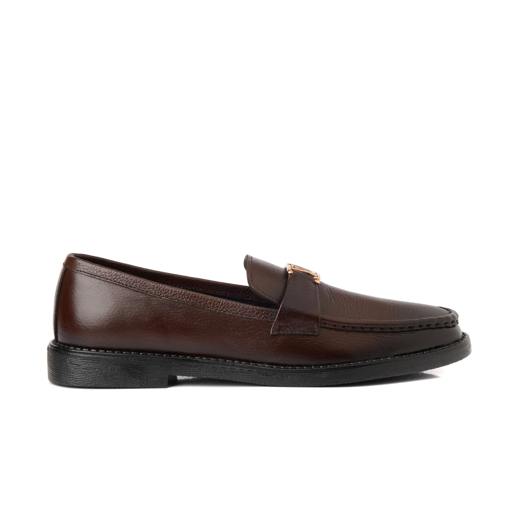 Brown Leather Loafer