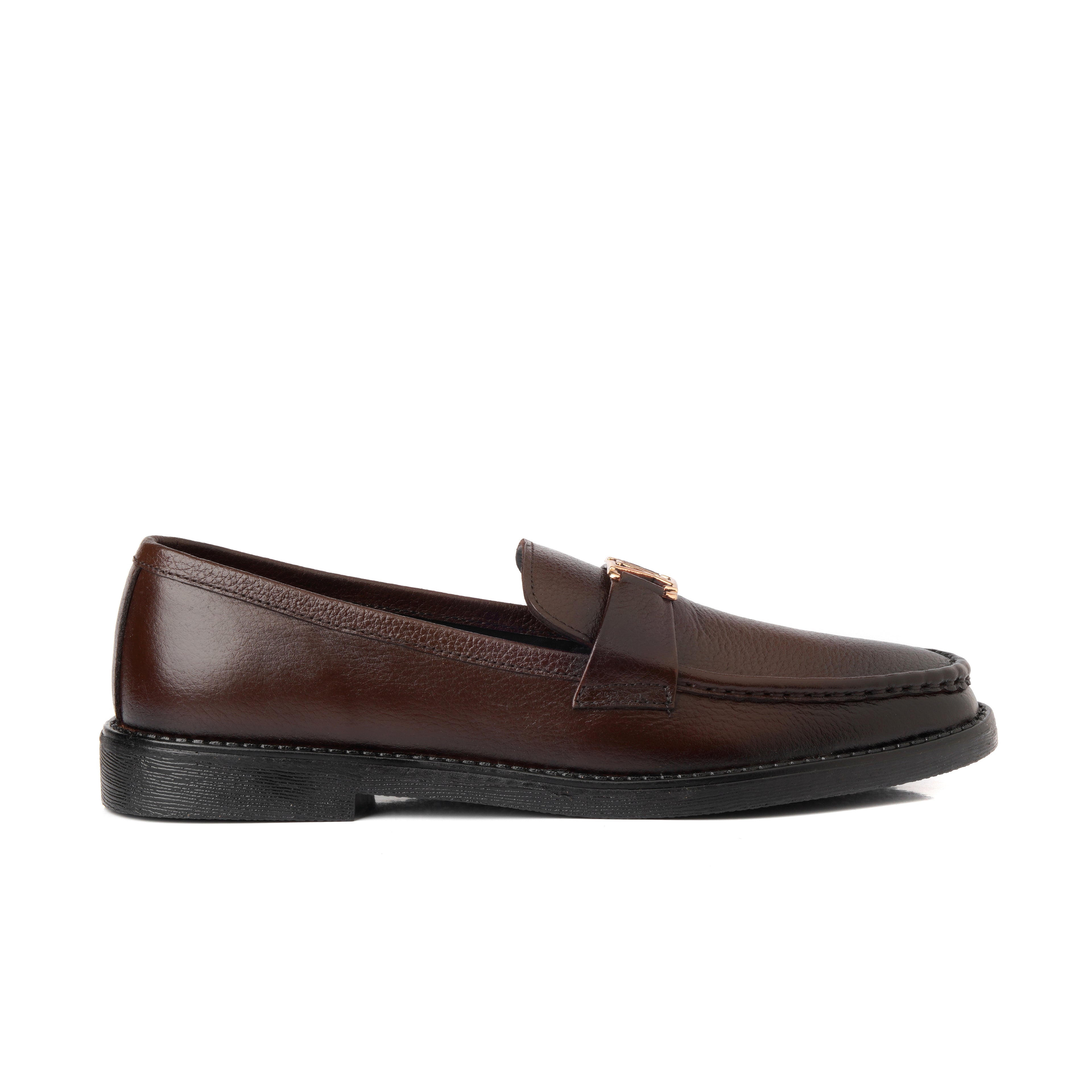 Brown Leather Loafer
