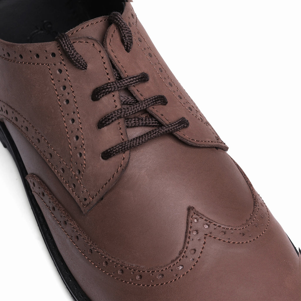 Denim Oxford Leather