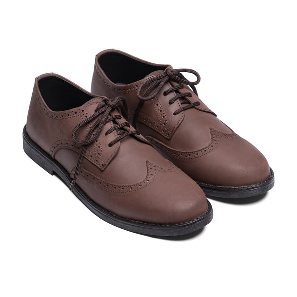 Denim Oxford Leather
