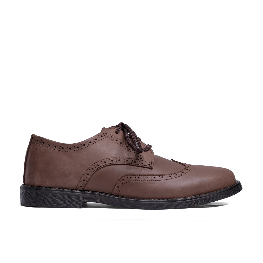 Denim Oxford Leather