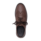 Denim Oxford Leather