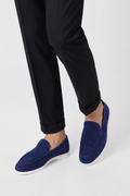 Oscar Sereno Blue Loafers