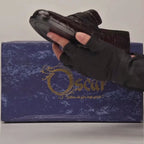Croco Penny Leather Brown